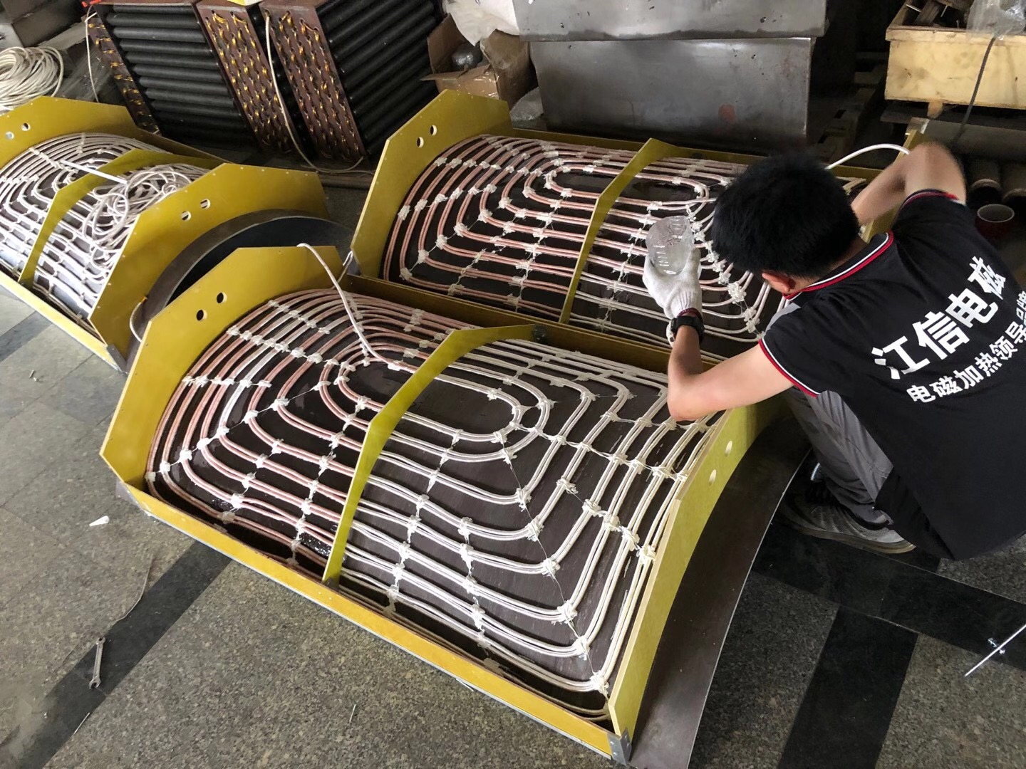 滾筒電磁加熱線圈 滾筒電磁加熱線圈