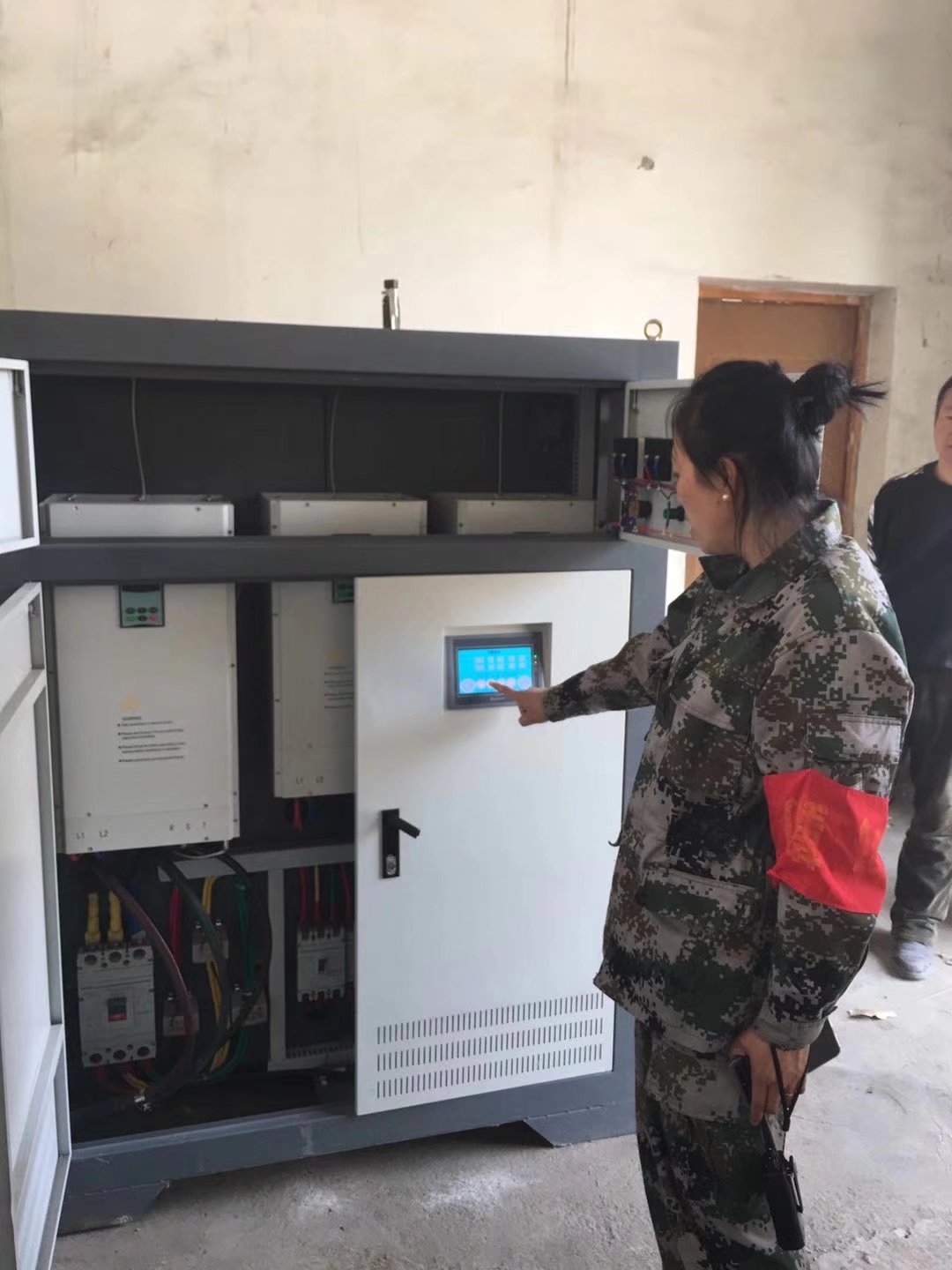 大功率電磁采暖鍋爐使用現場 大功率電磁采暖鍋爐使用現場